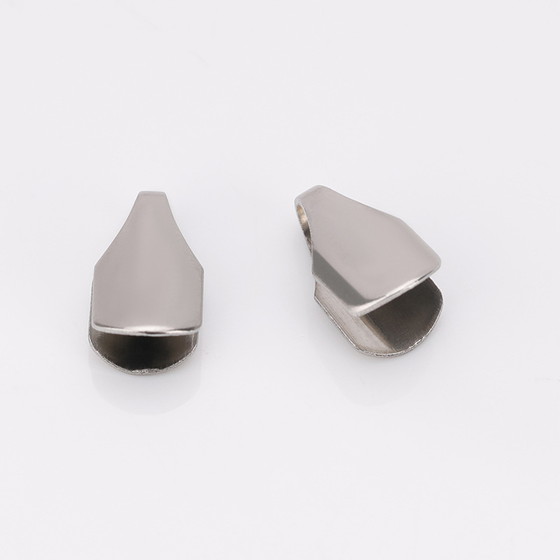 Stainless steel/rope clip/steel color/5.6*9.6mm