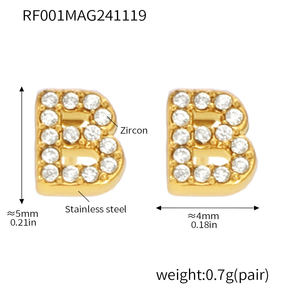 RF001-Gold-B earrings