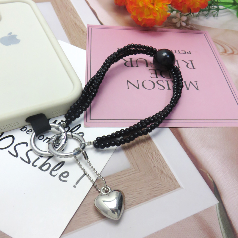 Yz1053 black mobile phone short chain