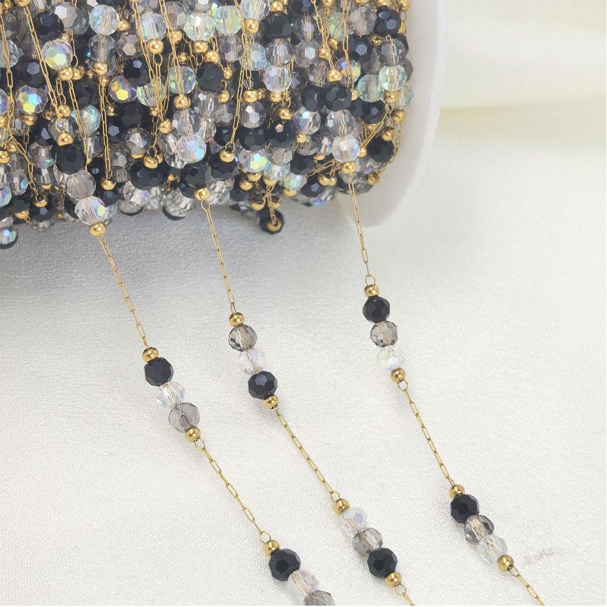 Gold - black (1m/bag)