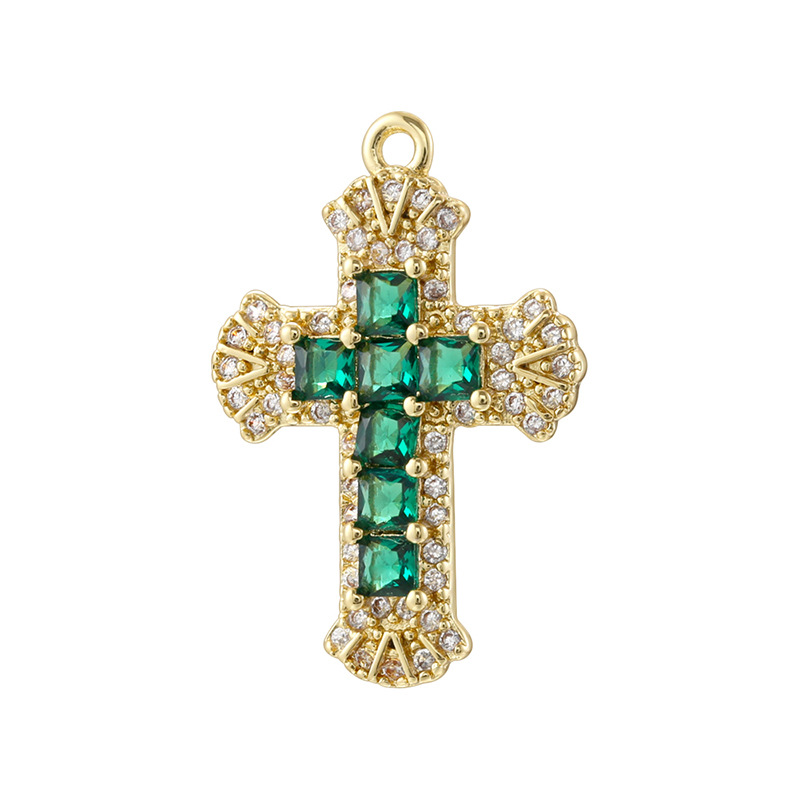 Golden green diamond