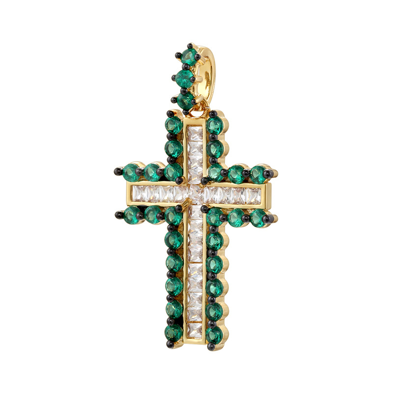 Golden green diamond