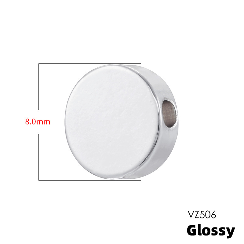 Vz507 white gold 8mm round