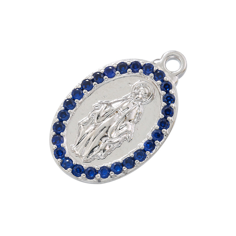 White gold Blue Diamond