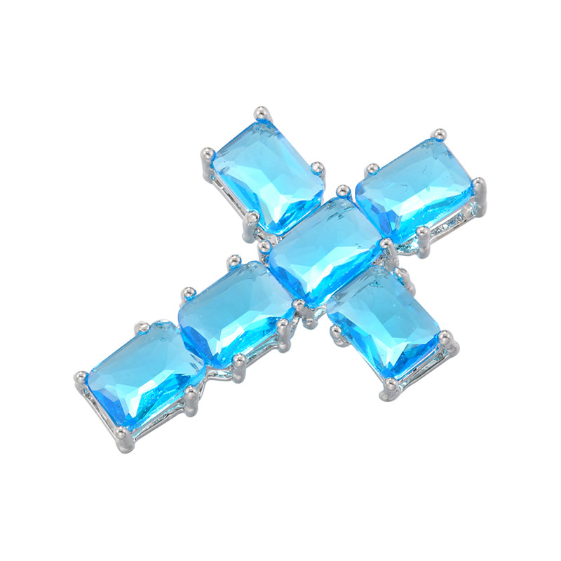 White gold Blue Diamond