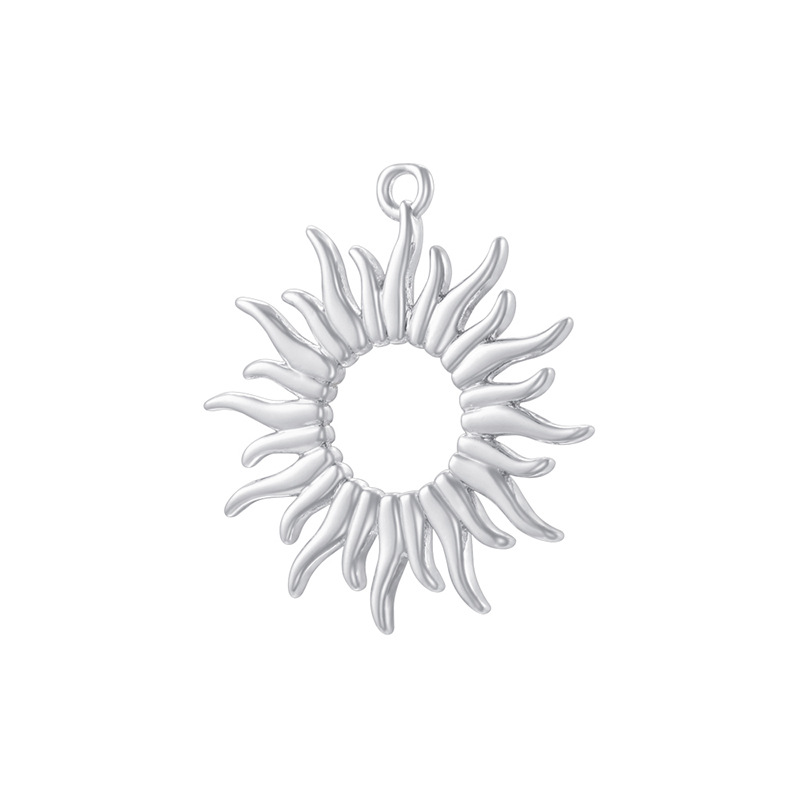 Vd2181 white gold hollow sunflower