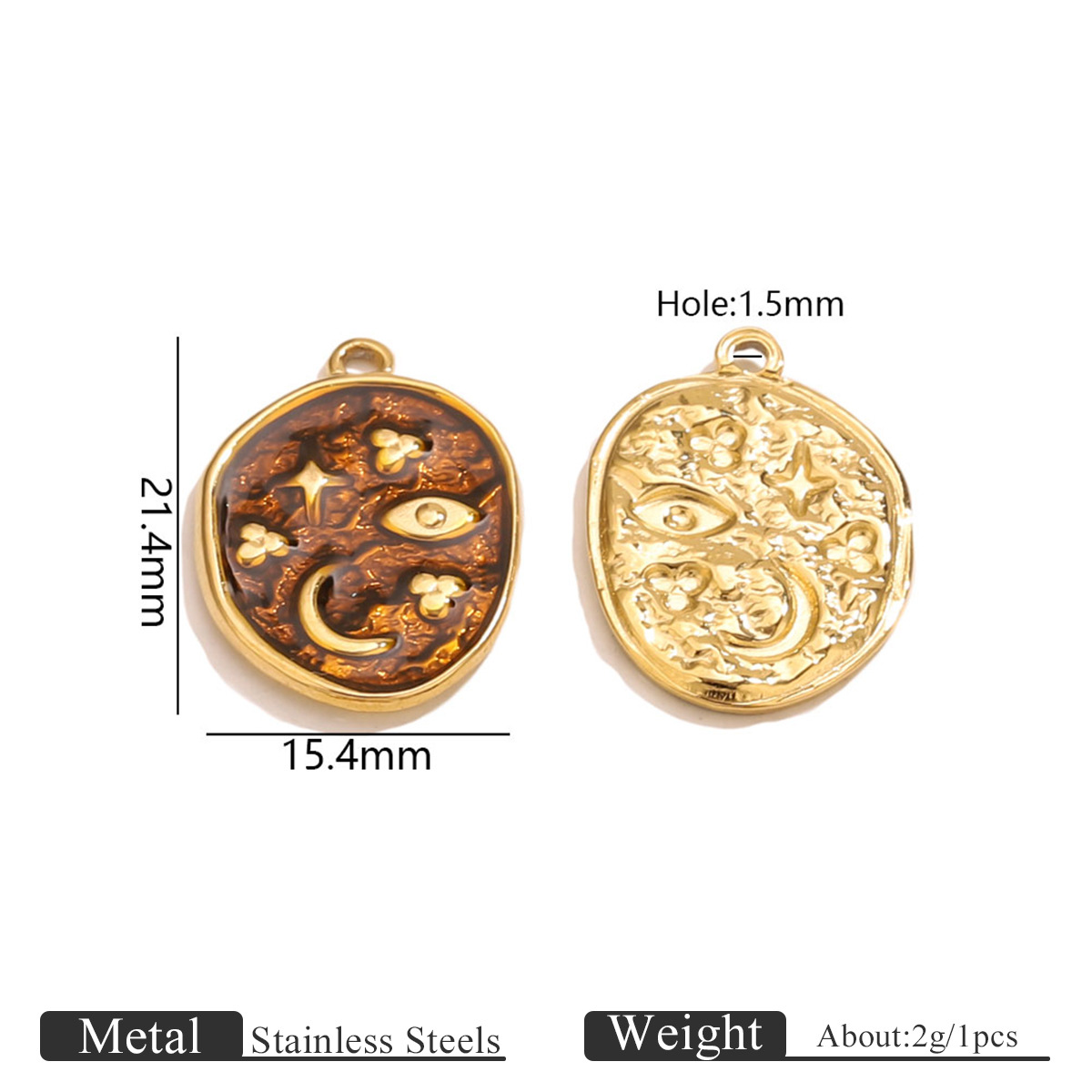 Moon sky pendant