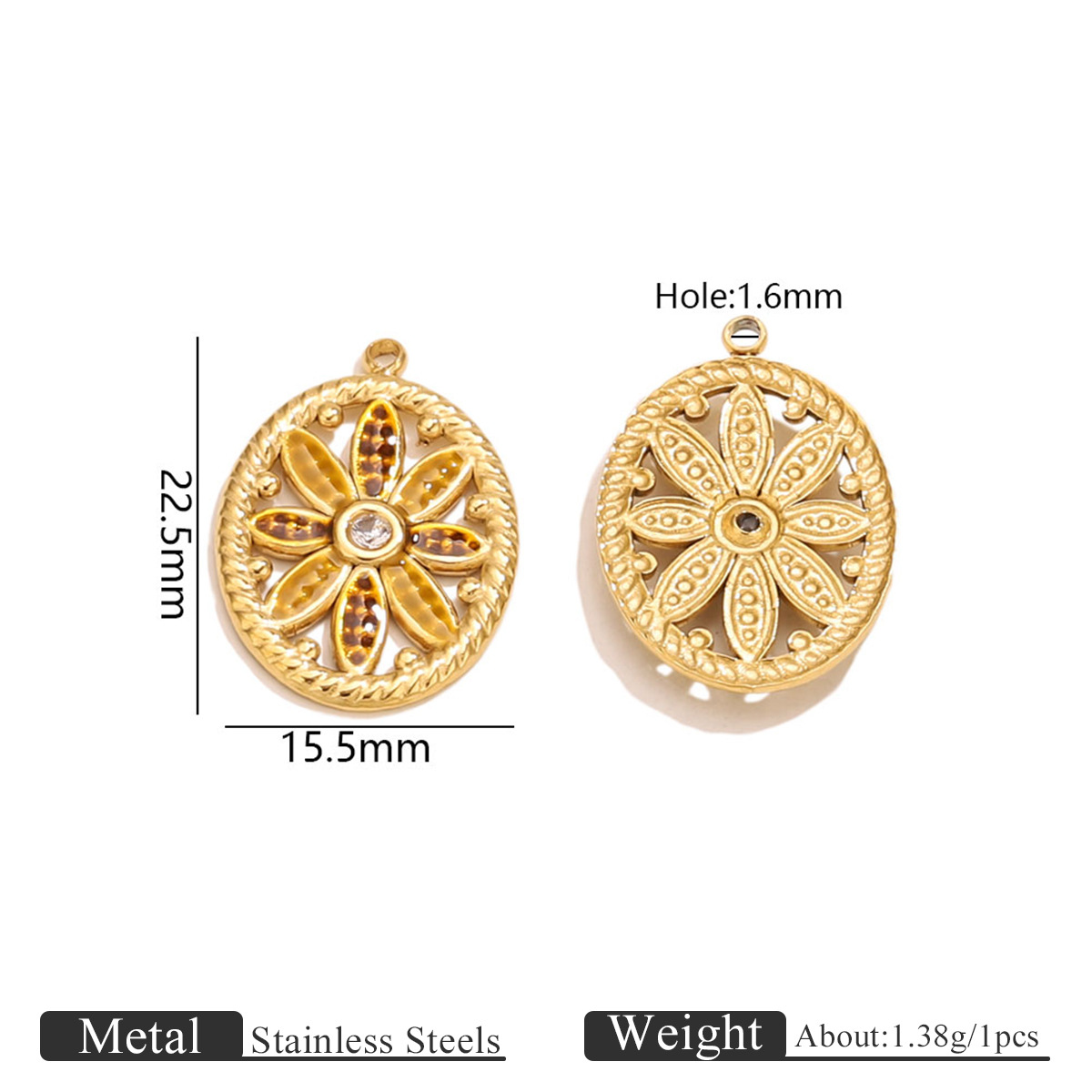 Oval launch pendant