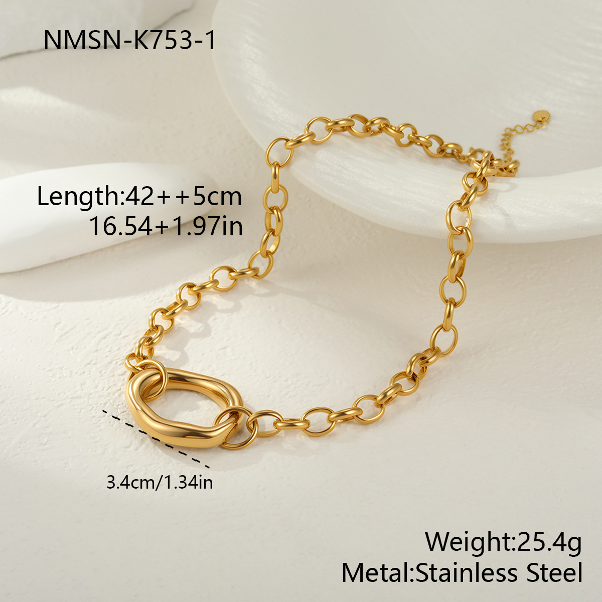 Nmsn-k753-1 gold necklace