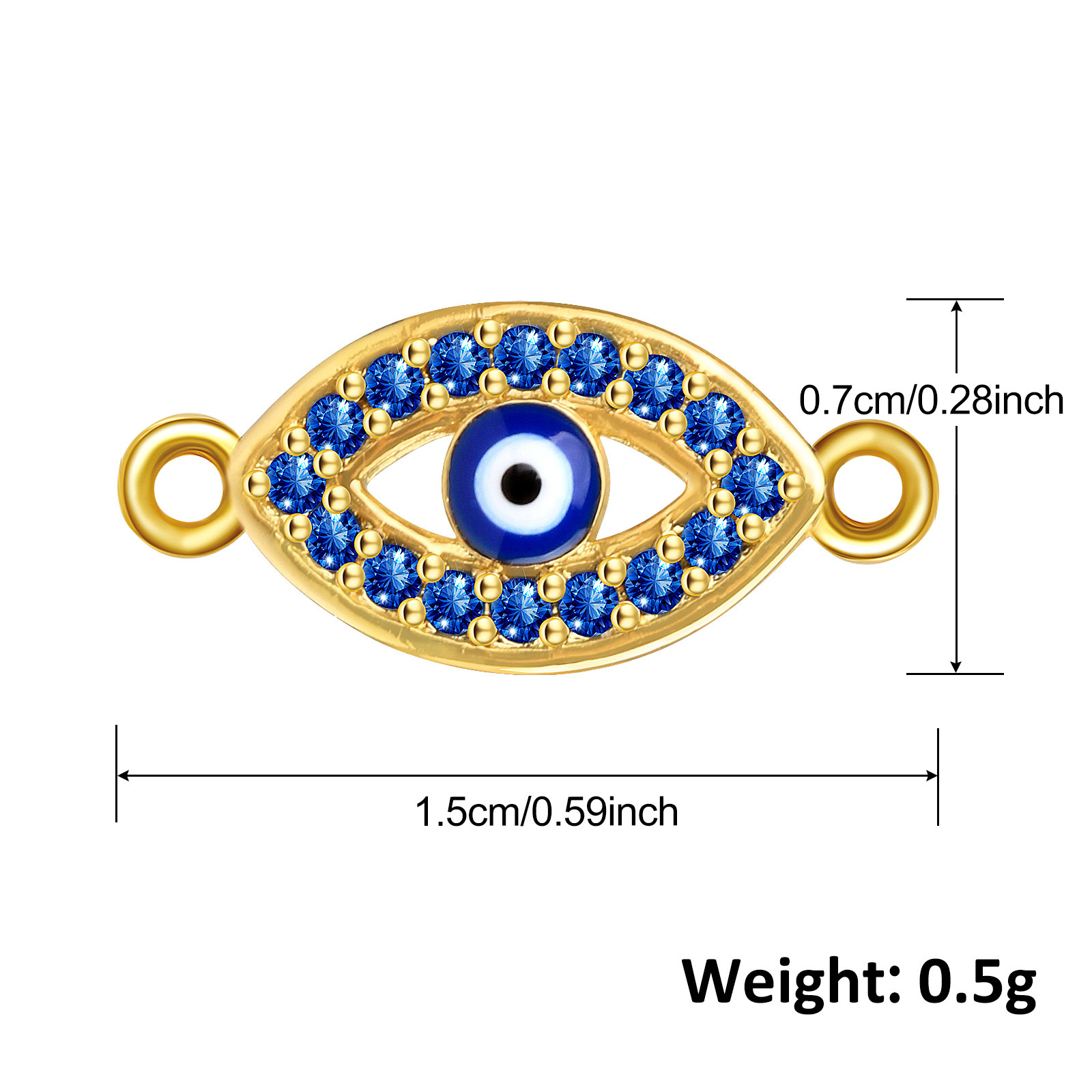 A0094 blue eyes gold