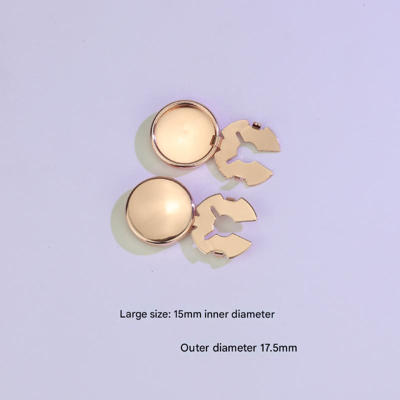 Large size 17.5mm rose gold