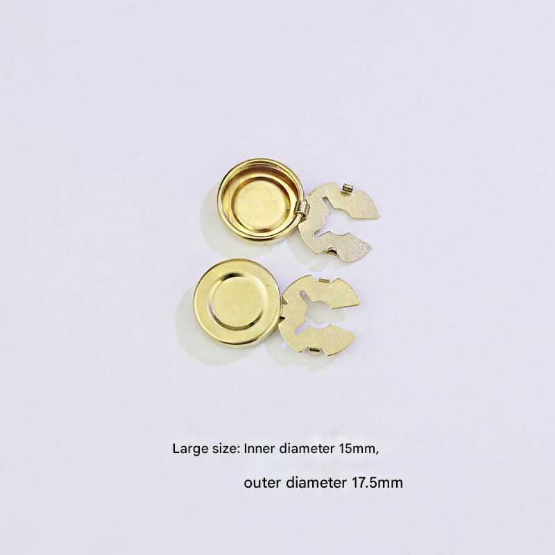 Large 17.5mm copper embryo (concave surface)