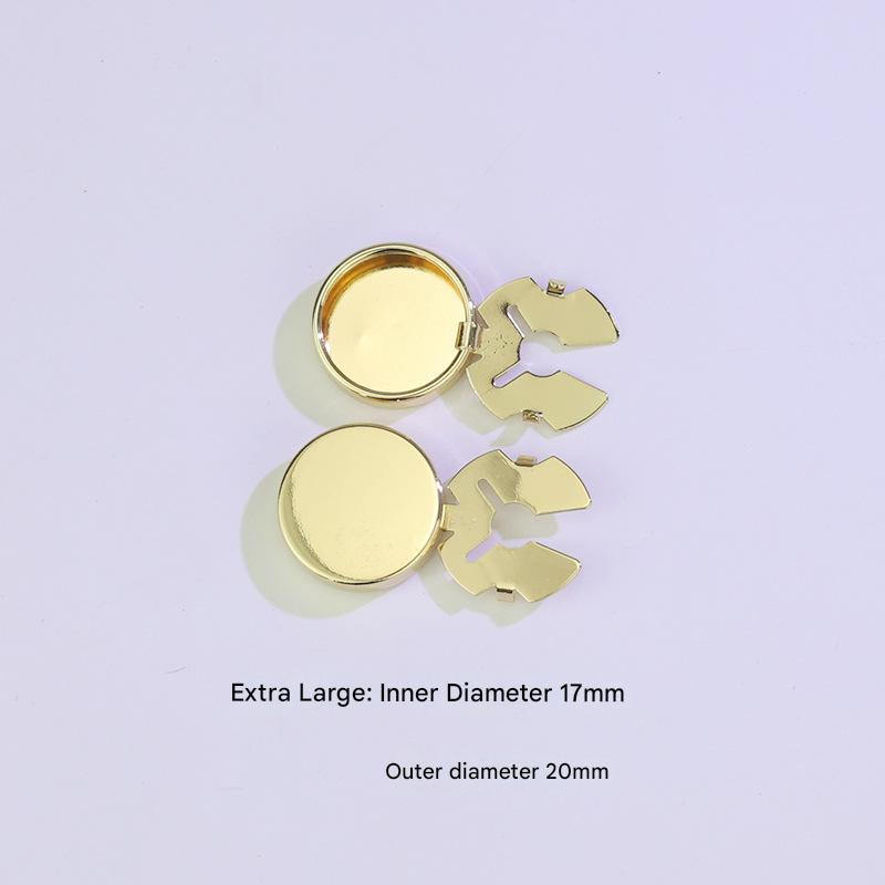 Extra large size 20mm gold