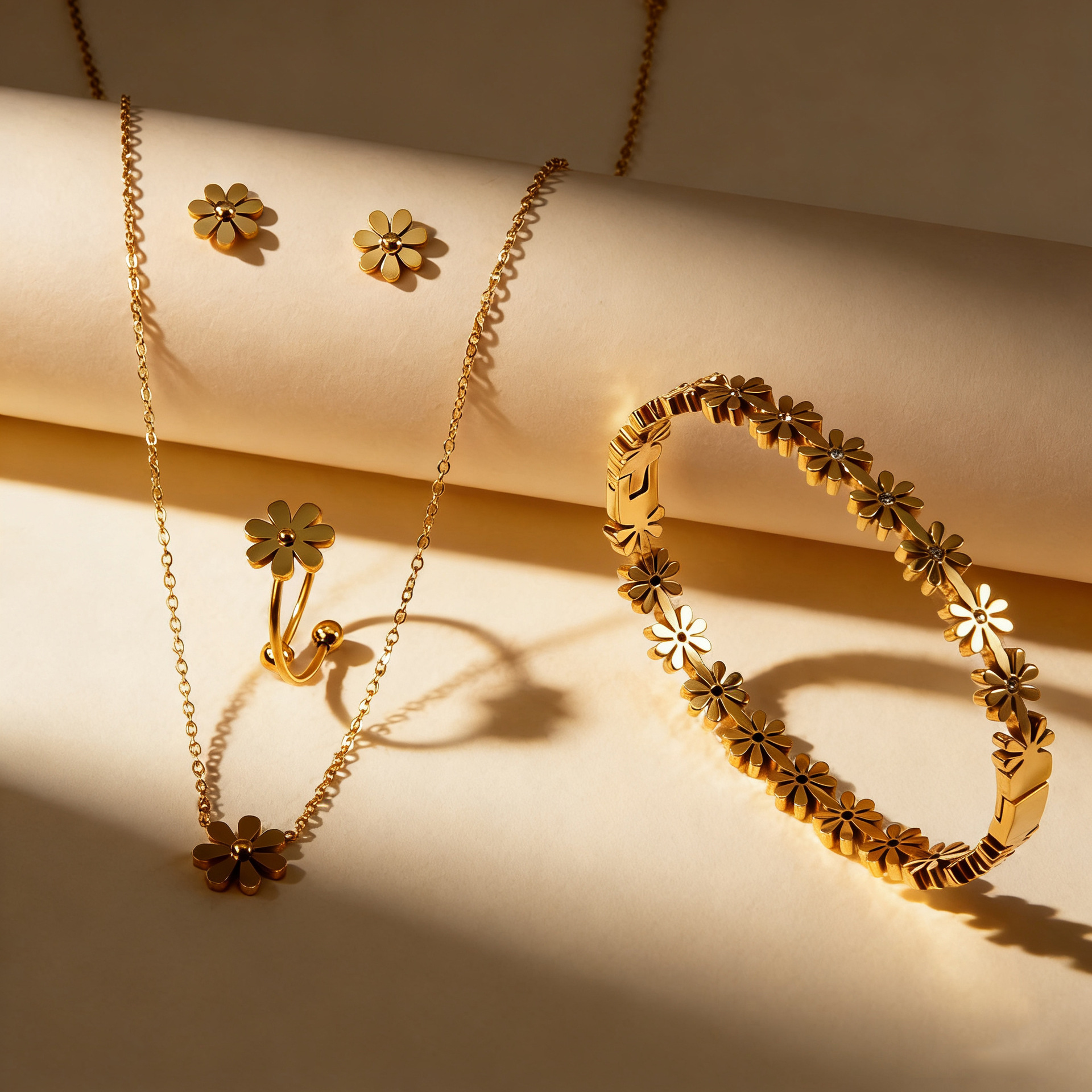 030-little daisy four-piece set