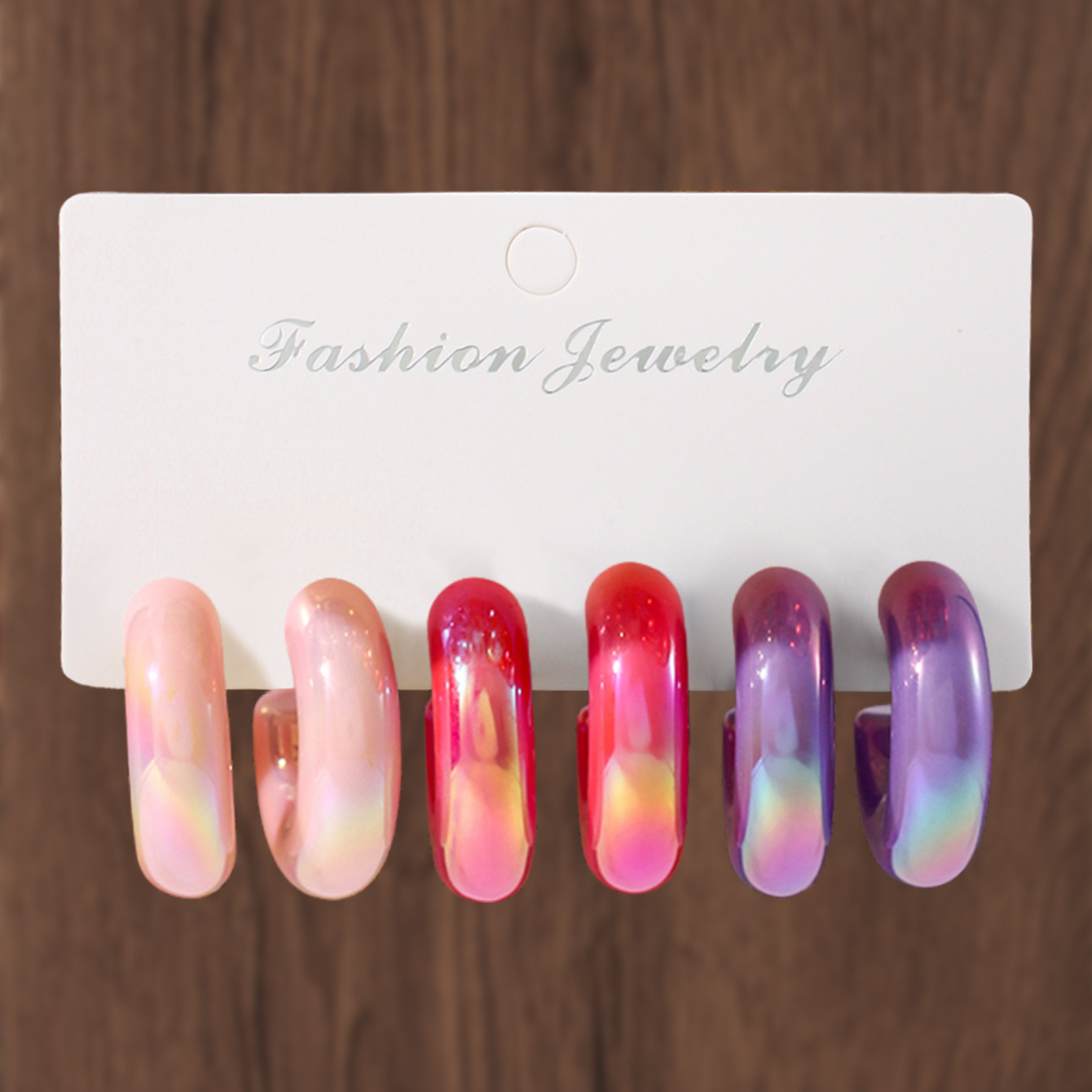 Environmentally friendly - light color (c shape) - 3 pairs