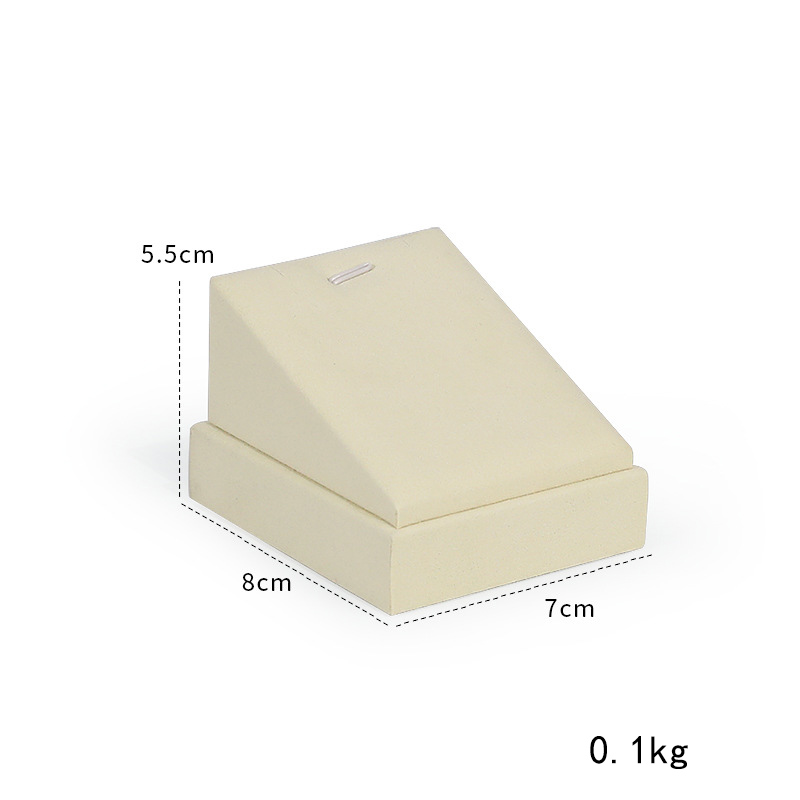 128-creamy-white necklace Holder 7 × 8 × 5.5cm