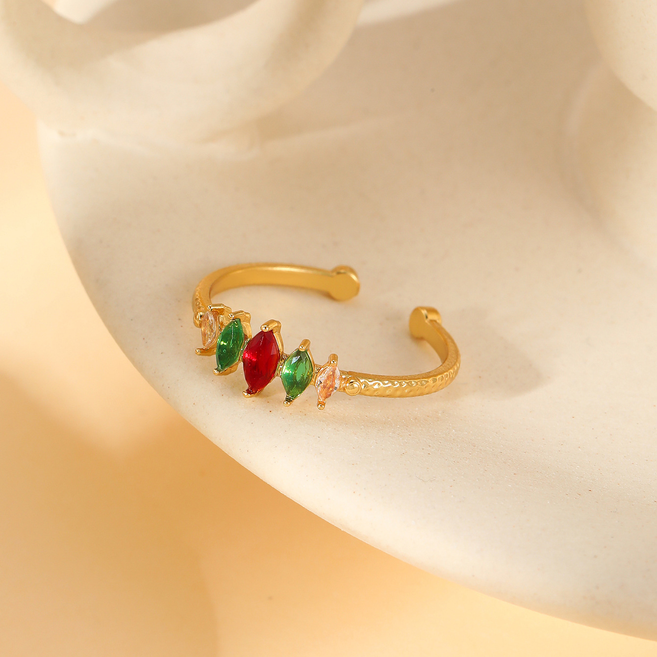 W1494 zirconia open ring style 3