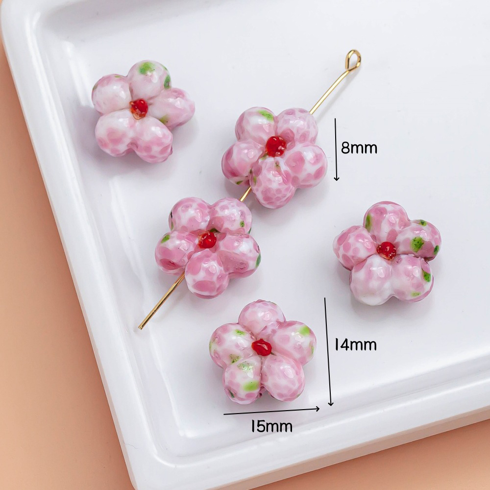 Solid color peach blossom