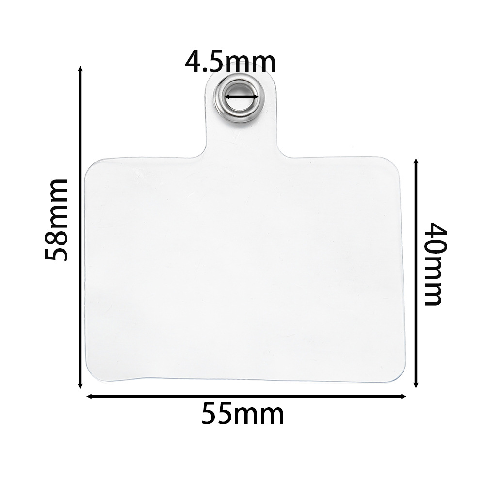 01pvc (about 55*58mm) 5 pieces