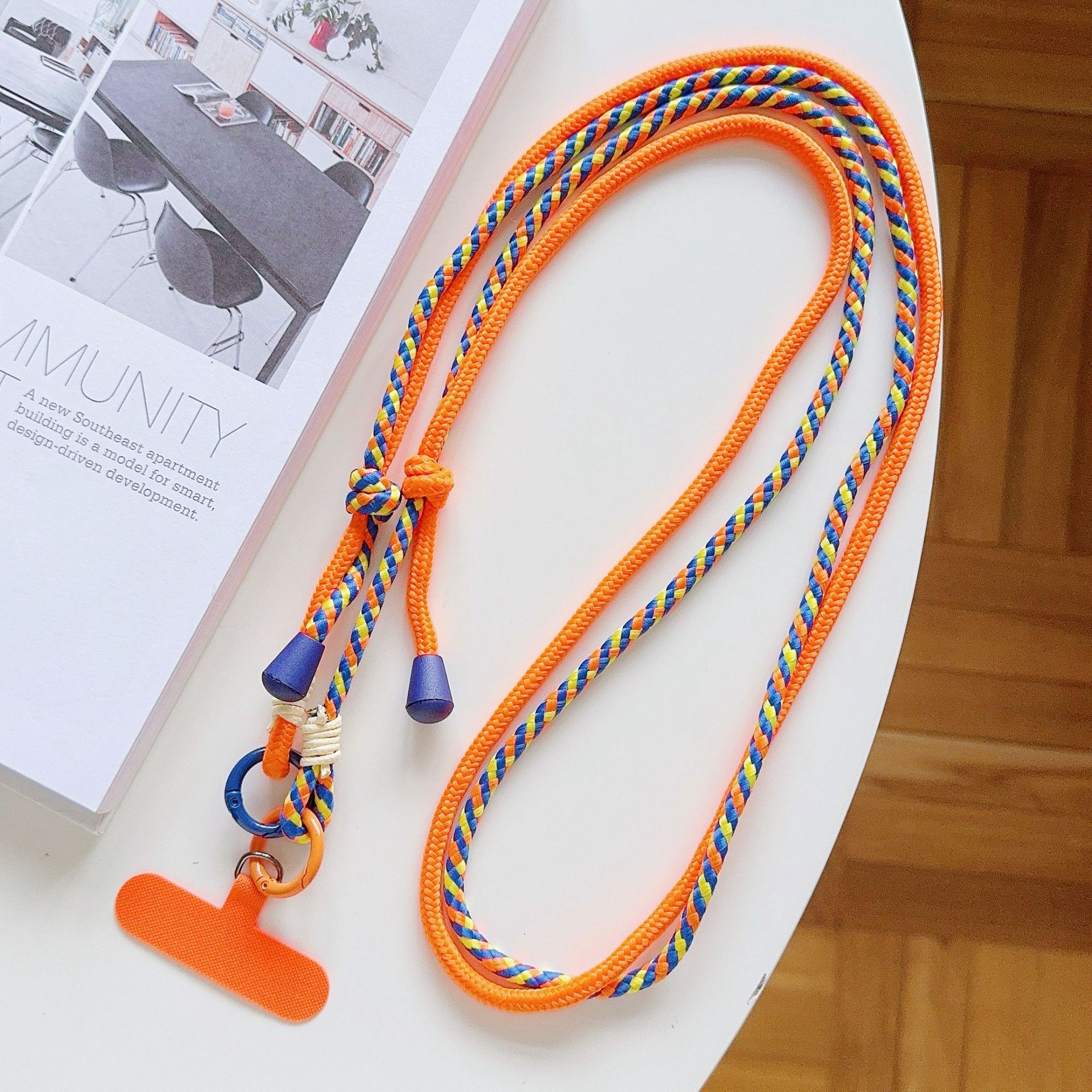 Xsscs no. 5 mixed color orange   t-shaped orange card