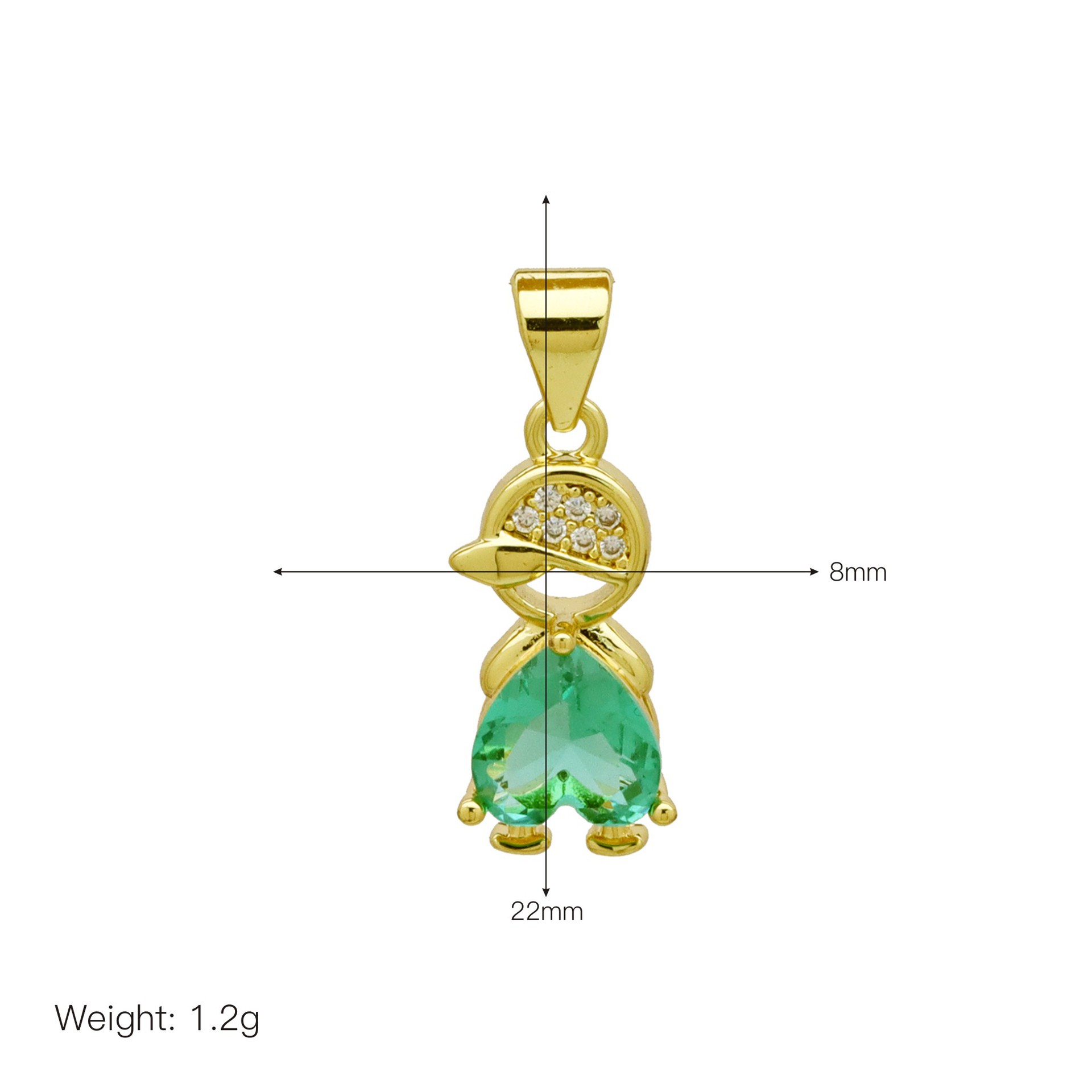 DN240517-G green (pendant only)