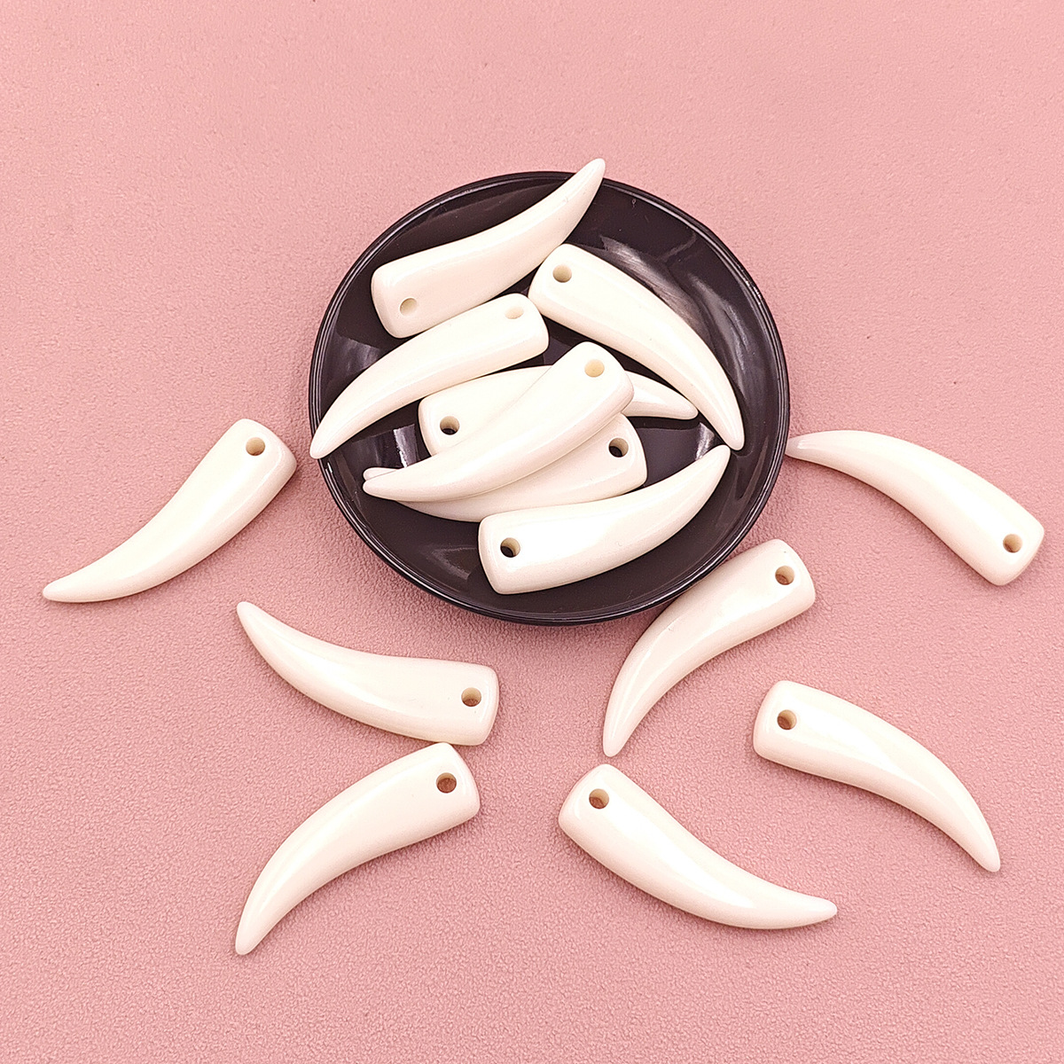 Solid white 230pcs/lot