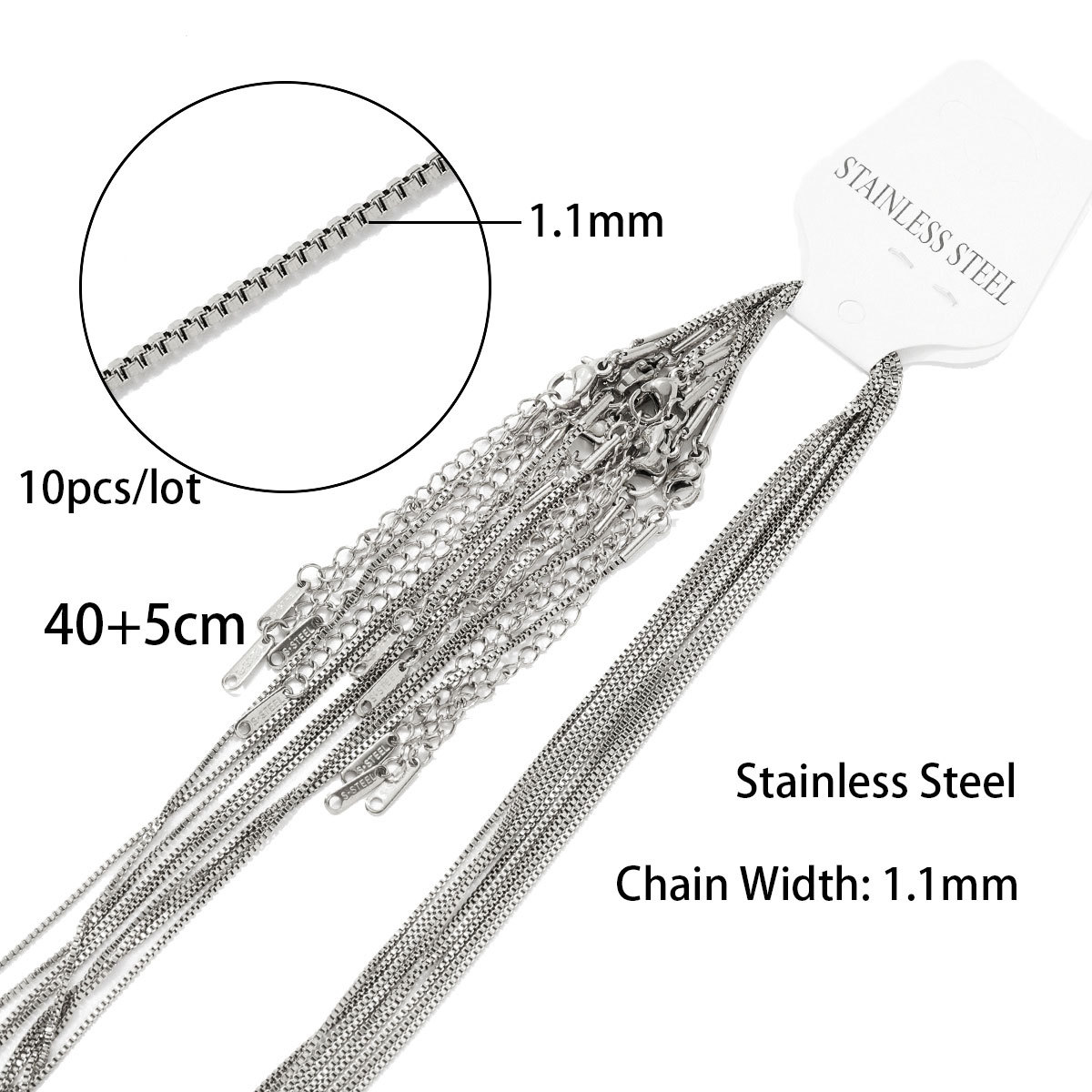 1.1 box chain 40 5 points