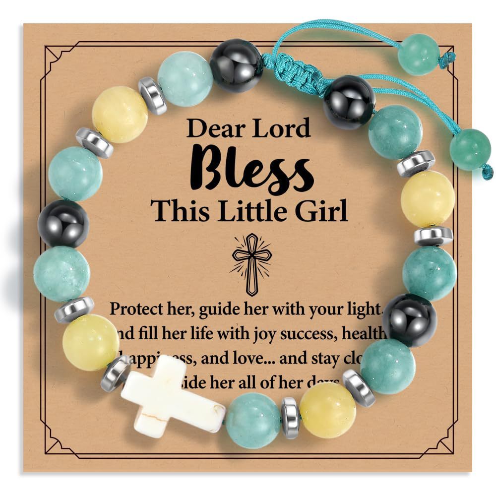 Agate weaving bless card