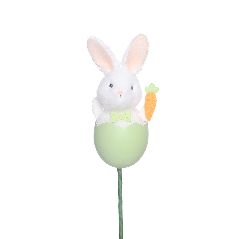 light green eggshell rabbit cuttings