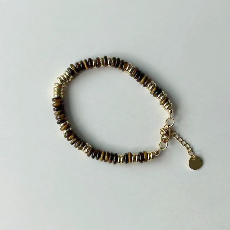 Tiger Eye Frisbee Bracelet