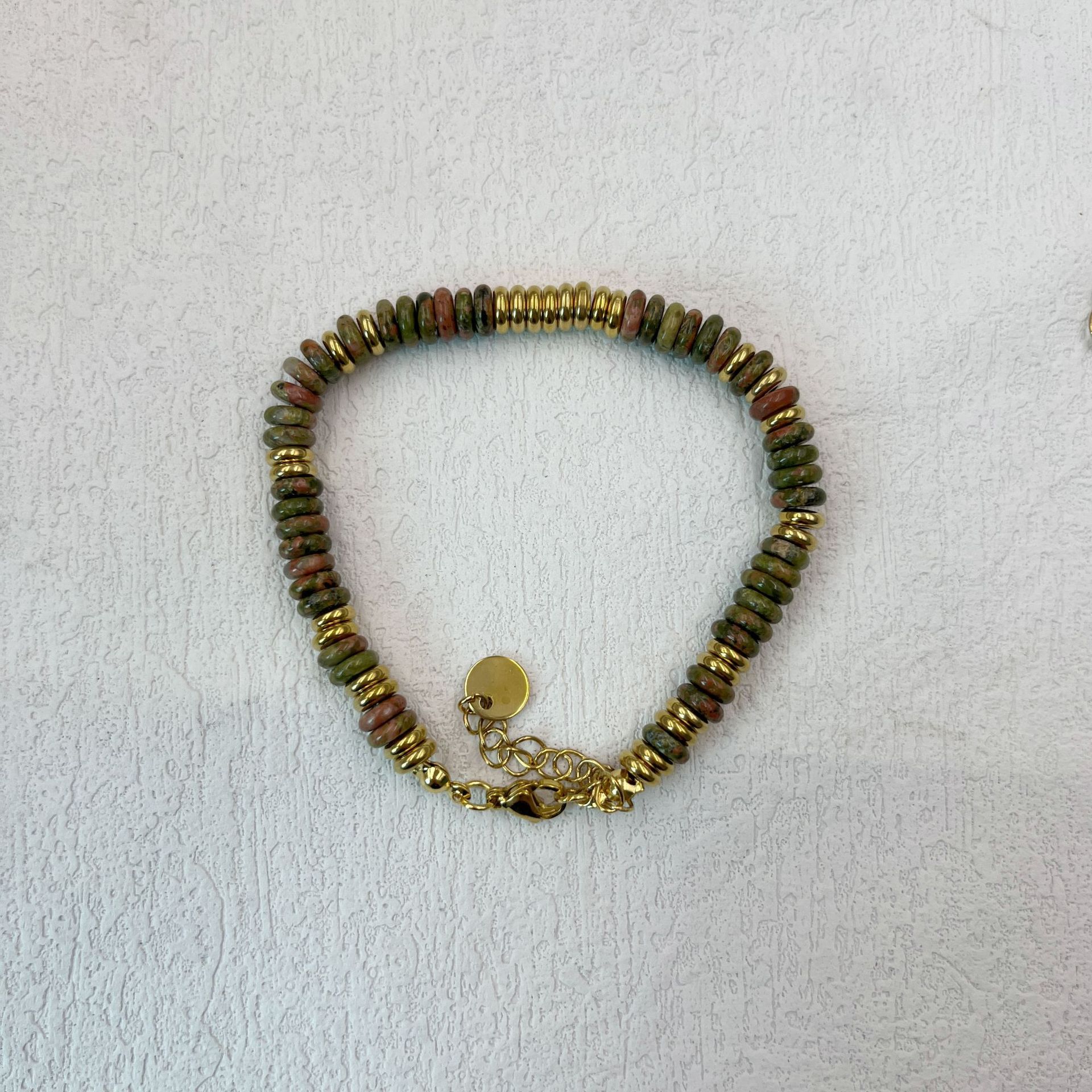 Cedar Turquoise Frisbee Bracelet