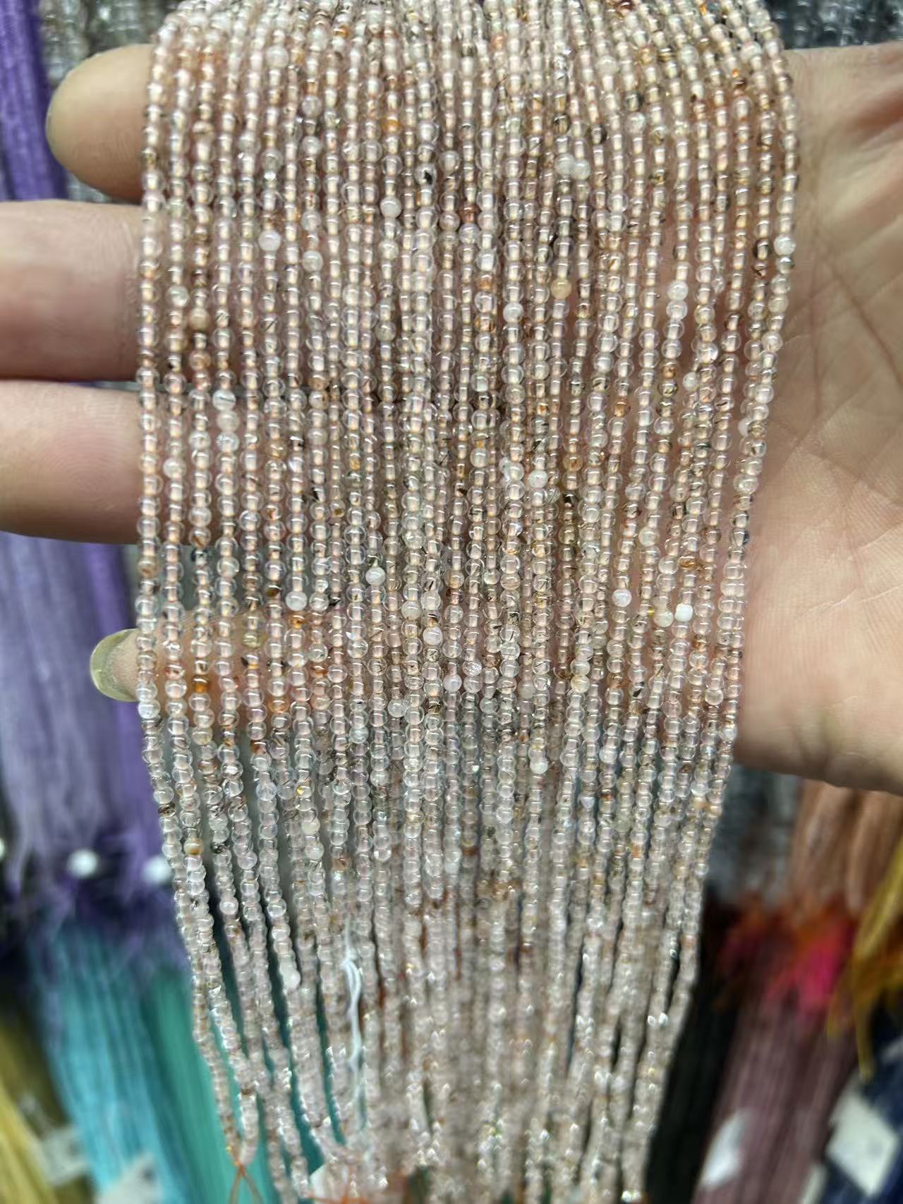 2mm Copper Rutilated Quartz