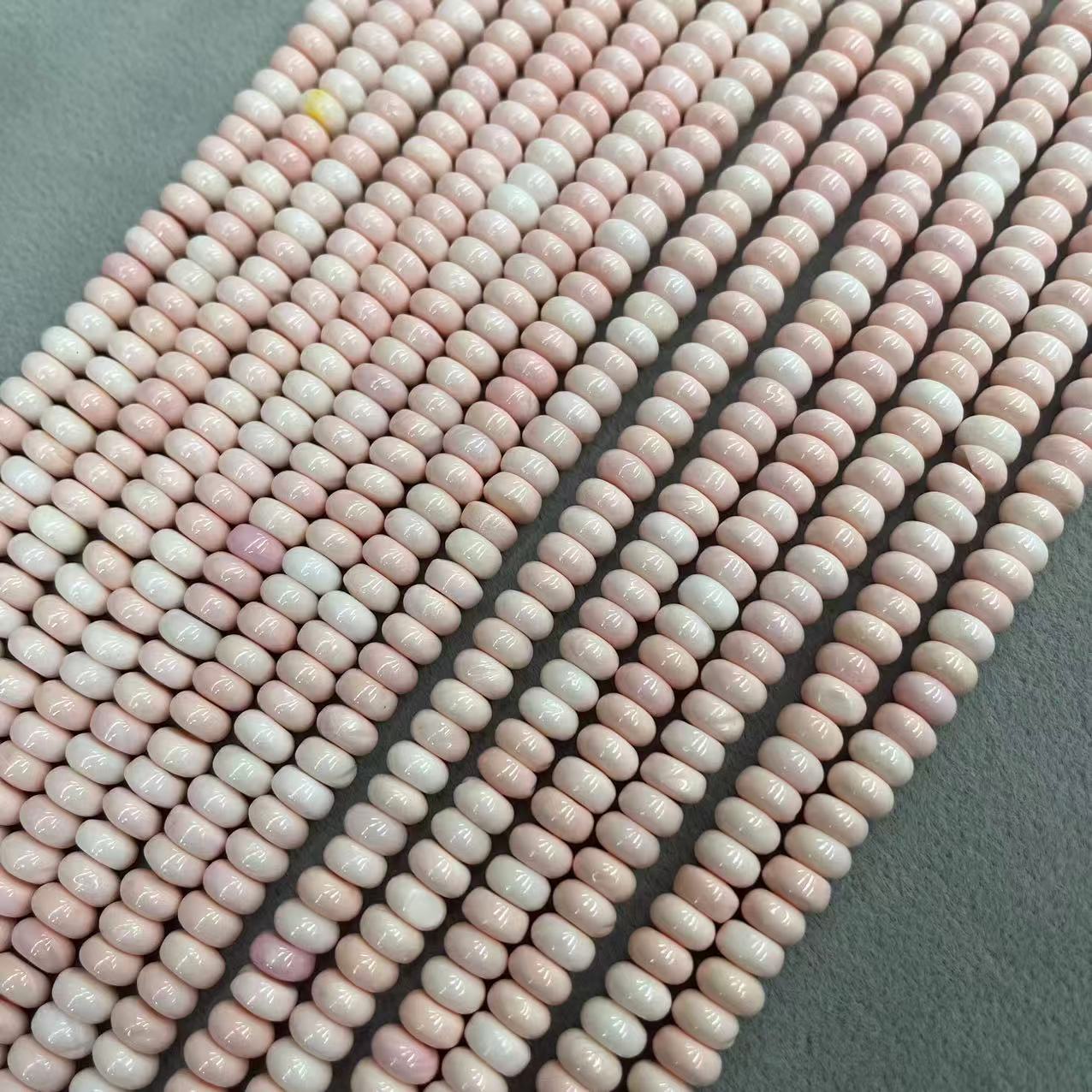 Rouge shell color 4*7mm/about 97 pieces