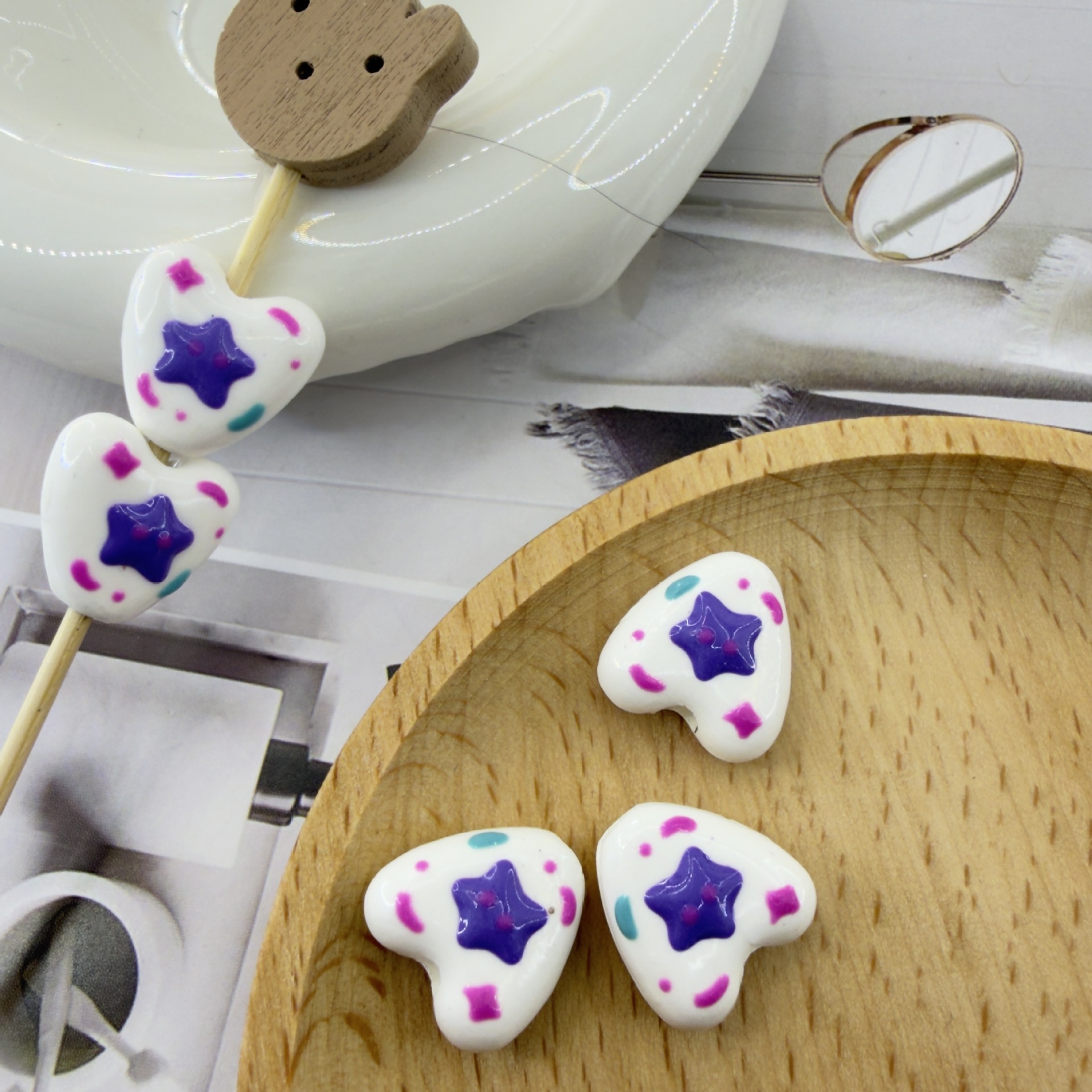 Blue five-pointed star