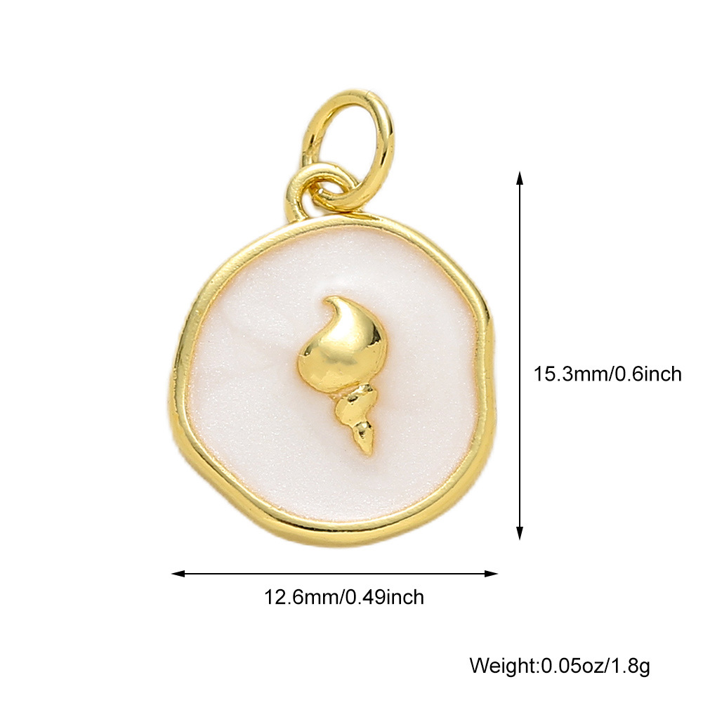 A131 white oil dripping conch