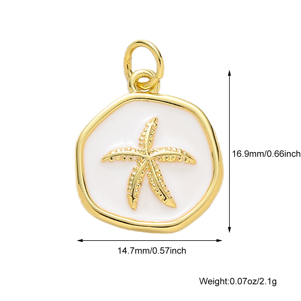 A136 white oil dripping starfish