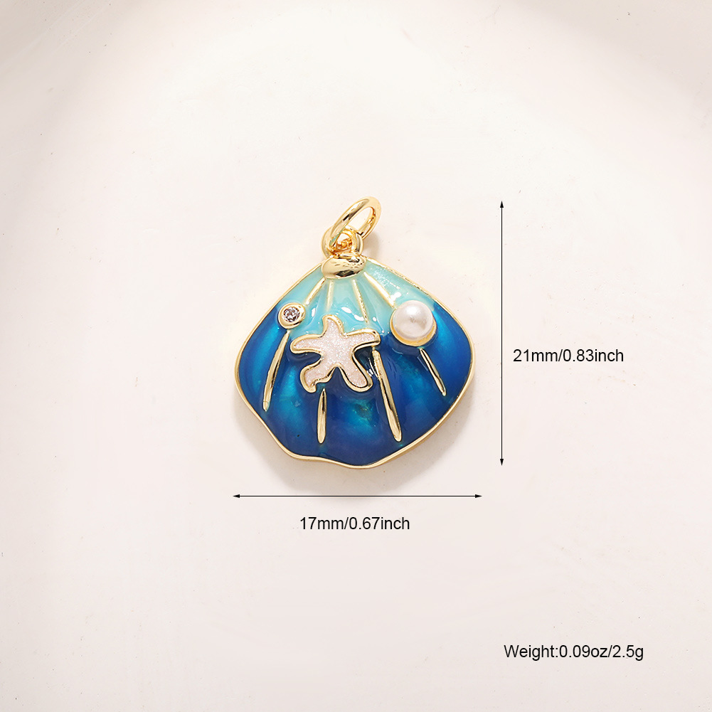 A611 dark blue pearl shell