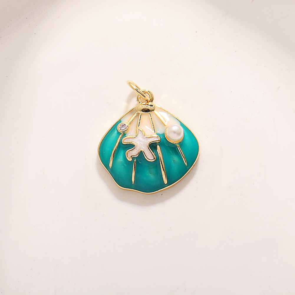 A614 light blue pearl shell