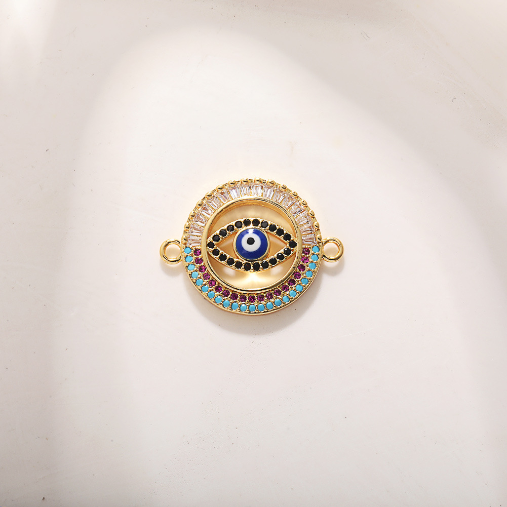 A559 black zirconium hand sign with colored zirconium around the eyes