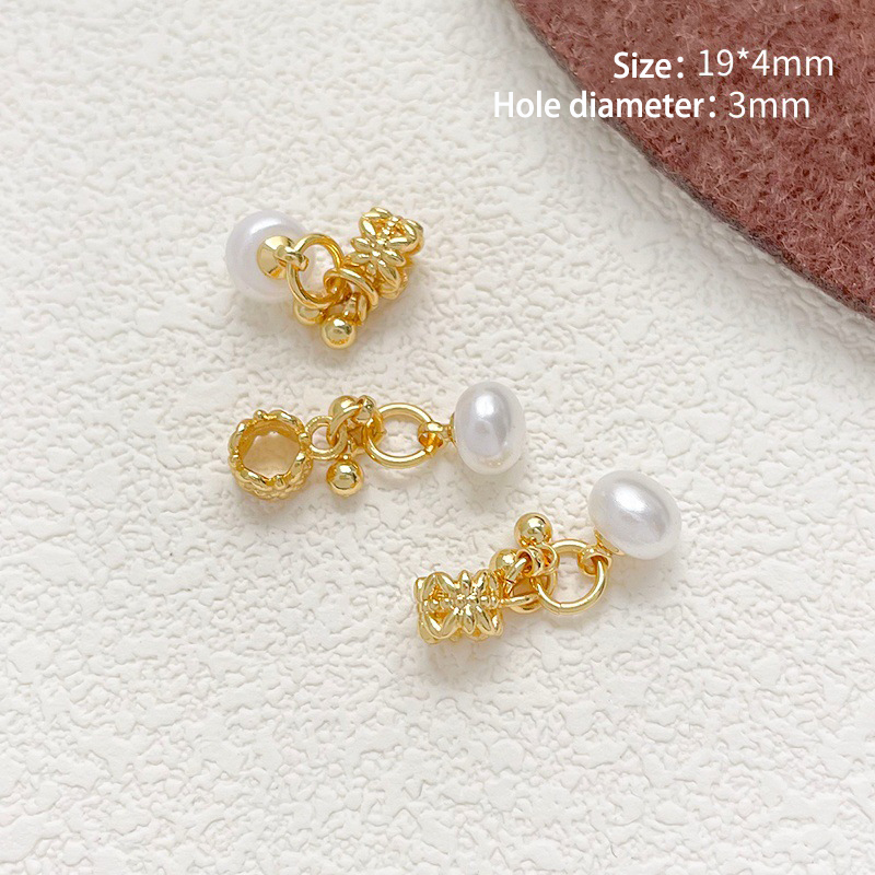 11 # Natural pearl hanging chain (1 piece)