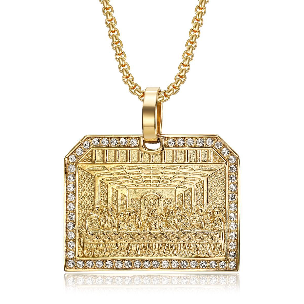 Gold Single Pendant