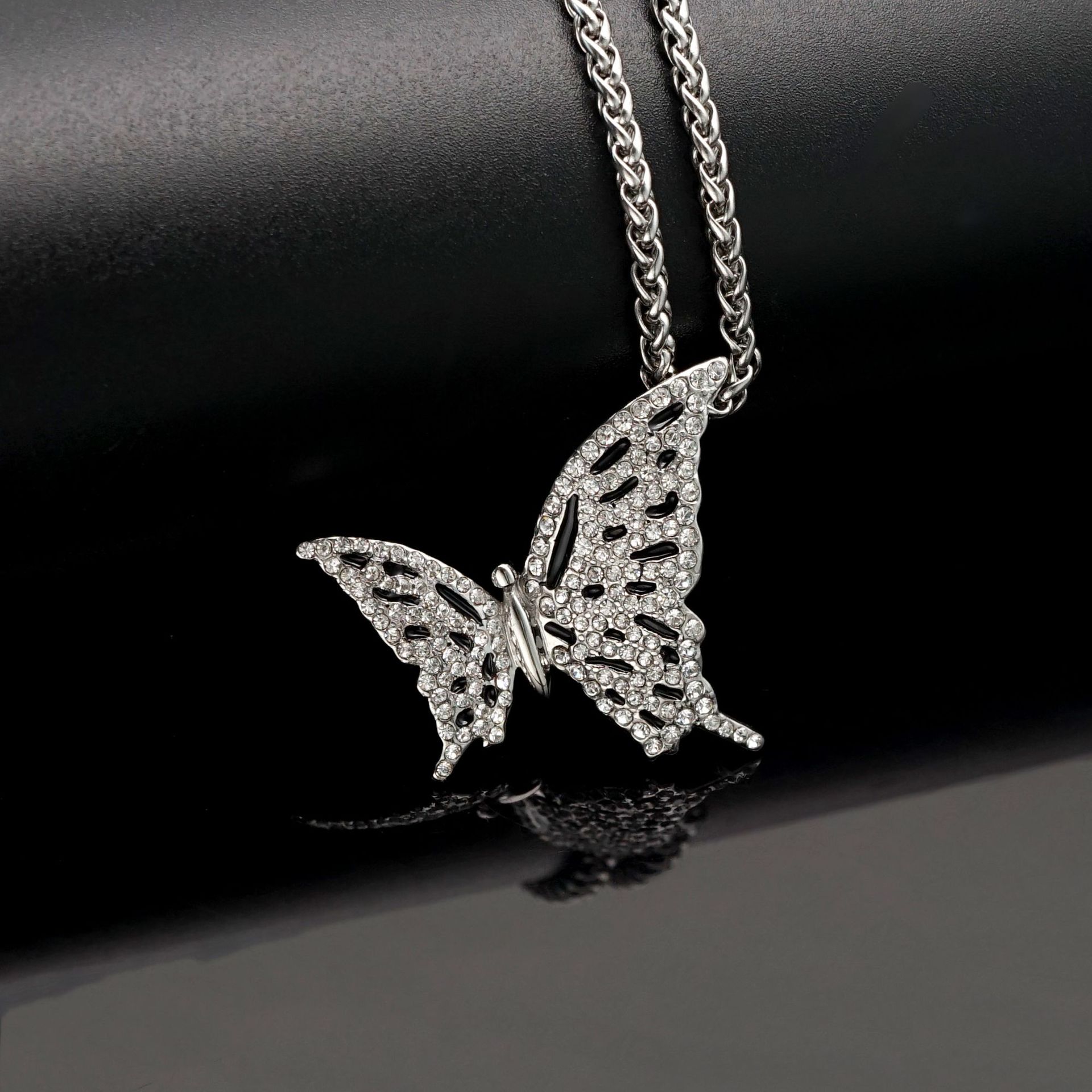 Steel color single pendant