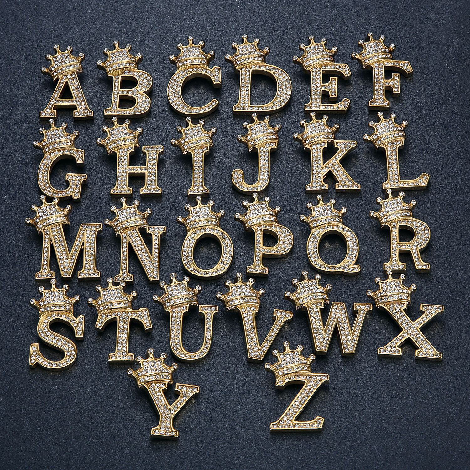 Gold single pendant-order Note letter