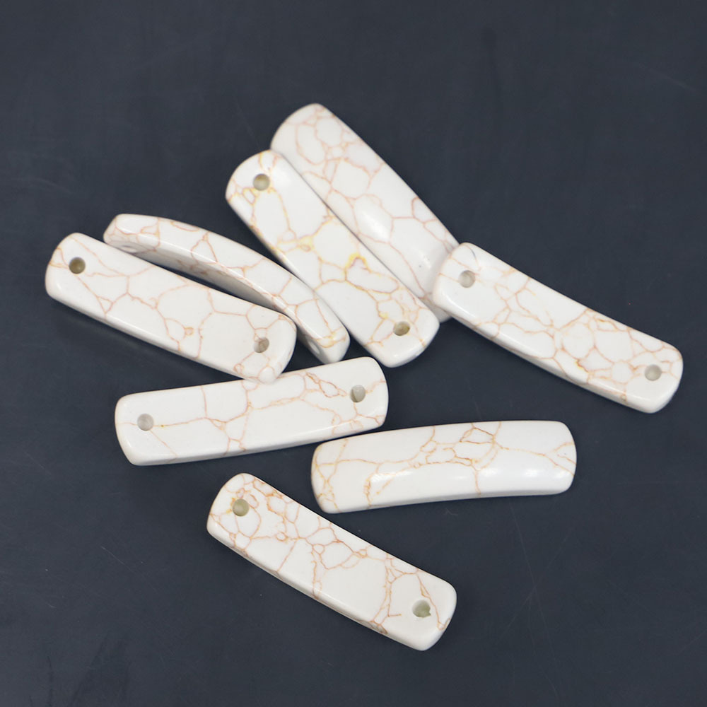 White line turquoise