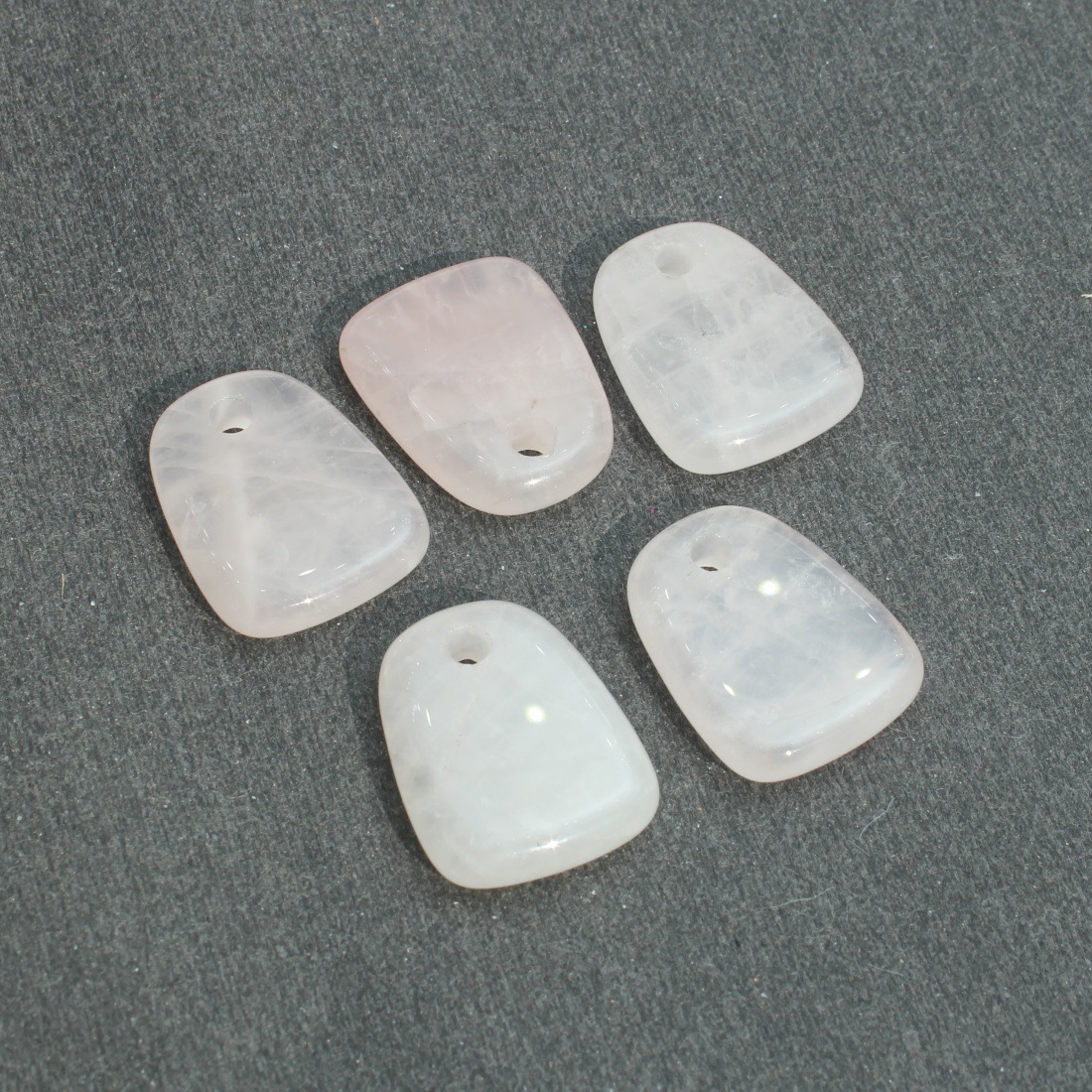 White crystal pink crystal