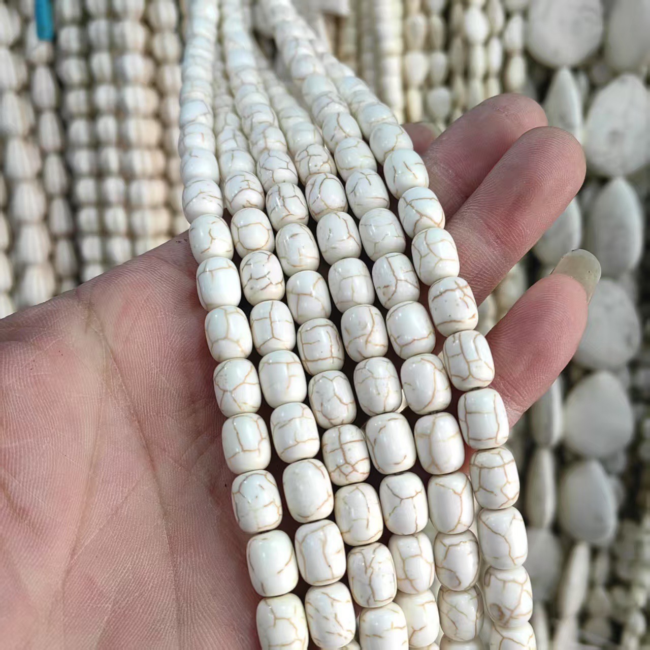 8*10mm jujube beads/about 38 pieces