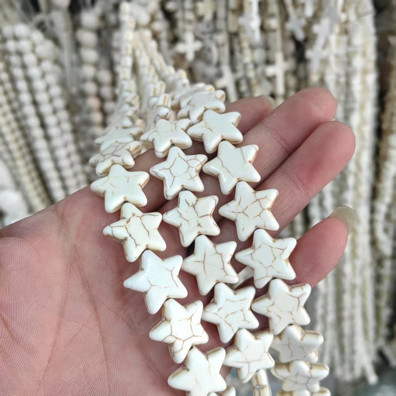 20mm five-pointed star/about 21 pcs