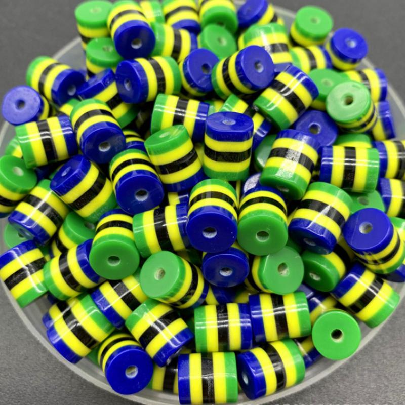 Blue yellow black green