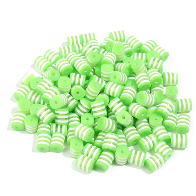 Translucent green white