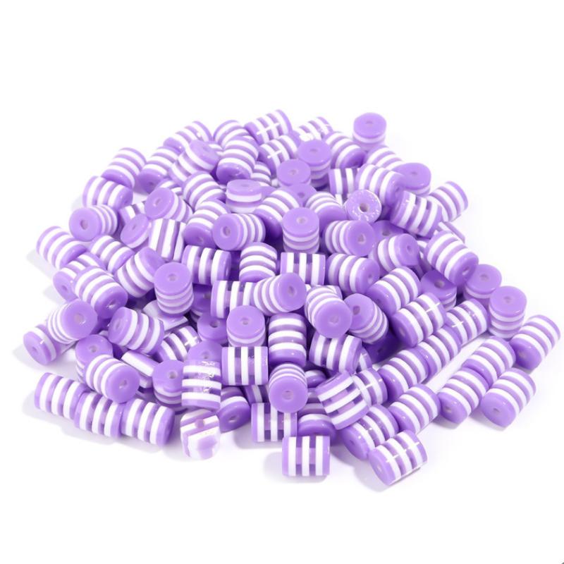 Translucent purple white